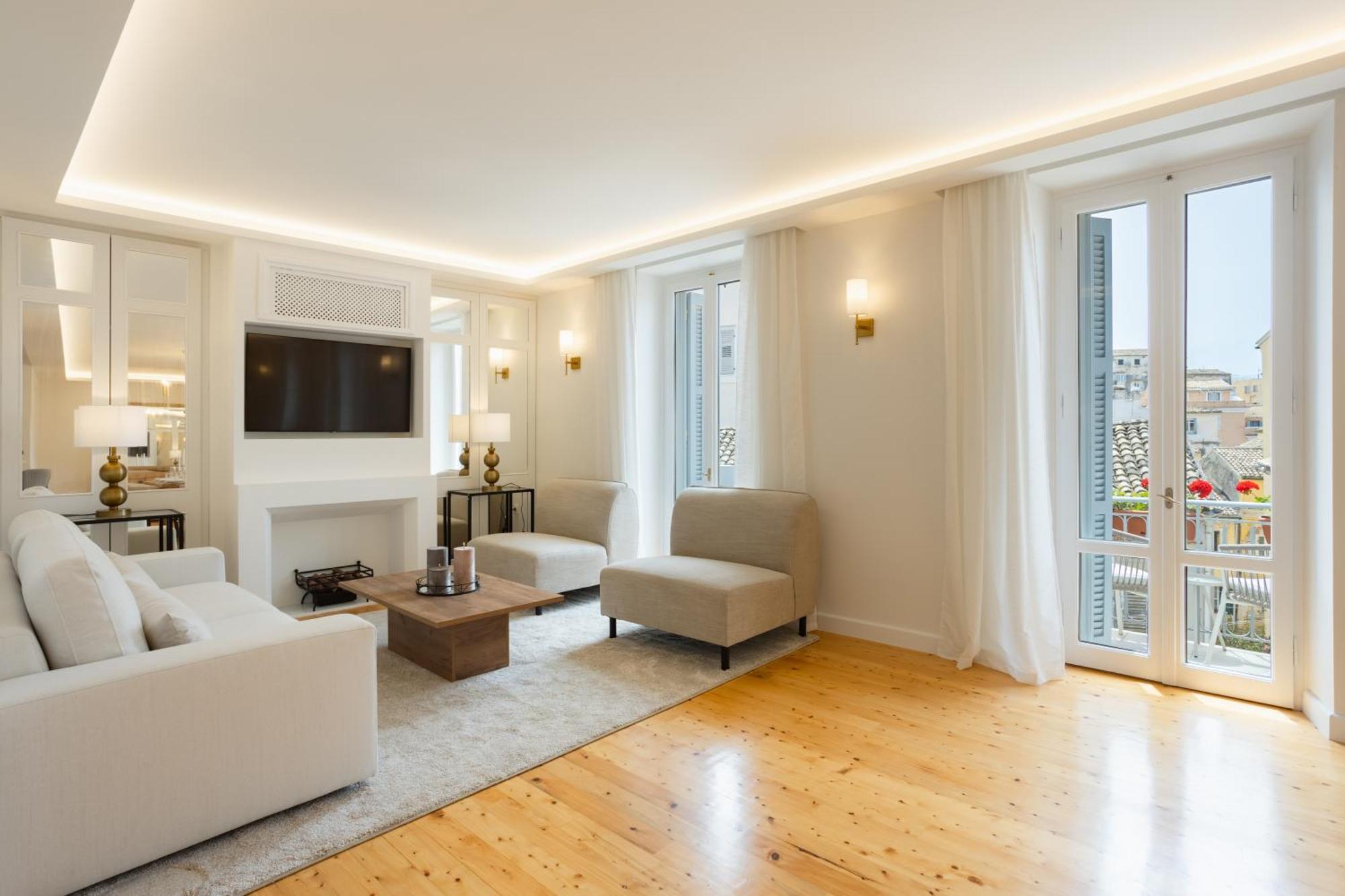 Agora Luxury Apartment By The Boyar Collection Corfu  Buitenkant foto